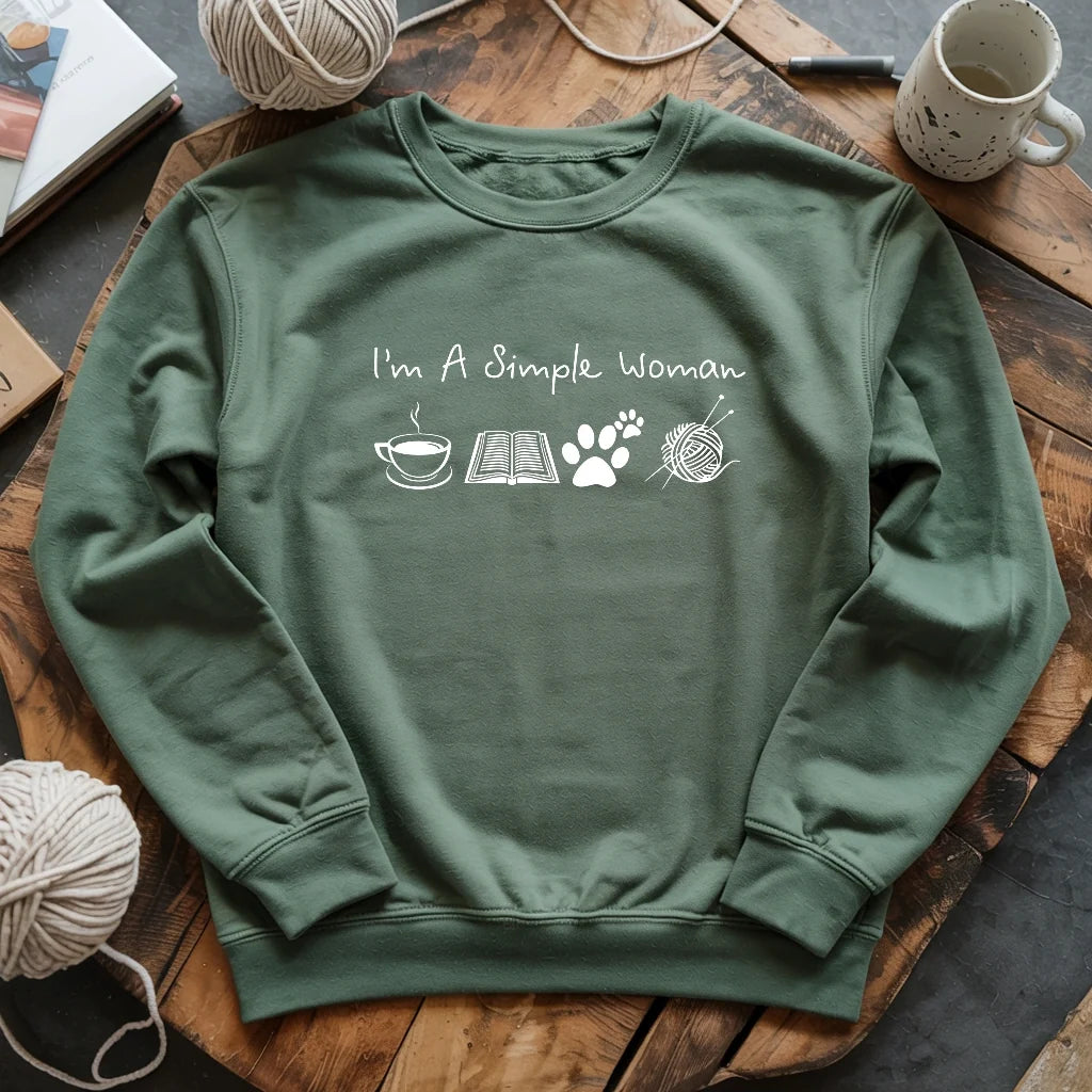 Simple Woman Sweatshirt